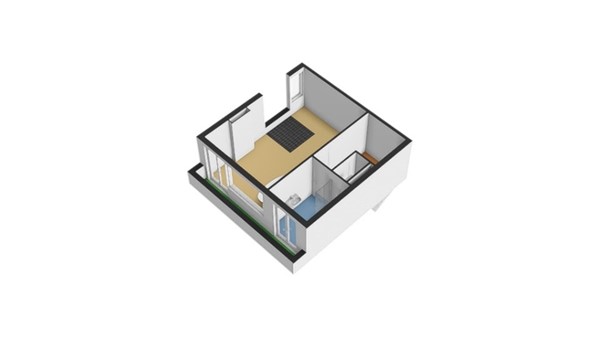 Floorplan - Mathenesserweg 79A03, 3027 HJ Rotterdam